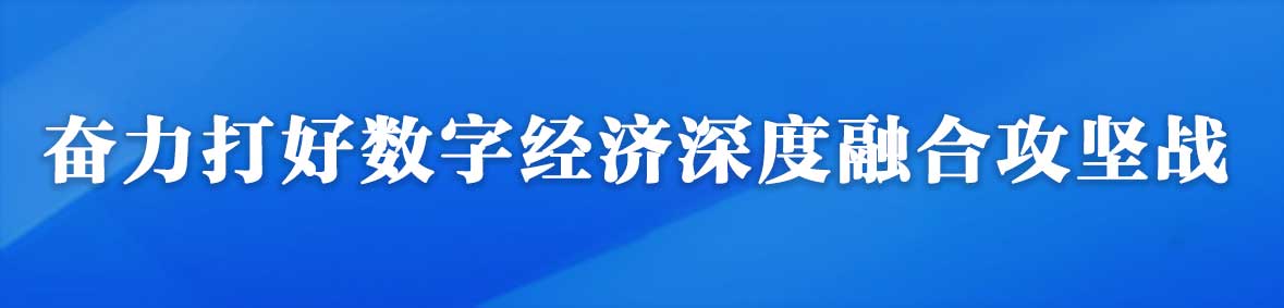 奋力打好数字经济深度融合攻坚战